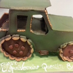 tracteur en chocolat Carhaix