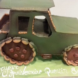 tracteur en chocolat Carhaix