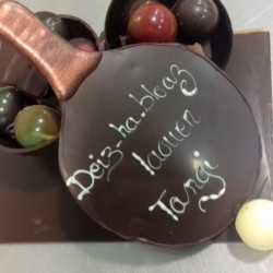 Création en chocolat Carhaix