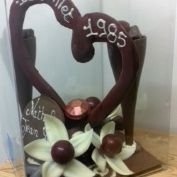 Chocolat anniversaire de mariage Carhaix