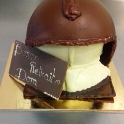 Déco en chocolat pour fête de famille finistère